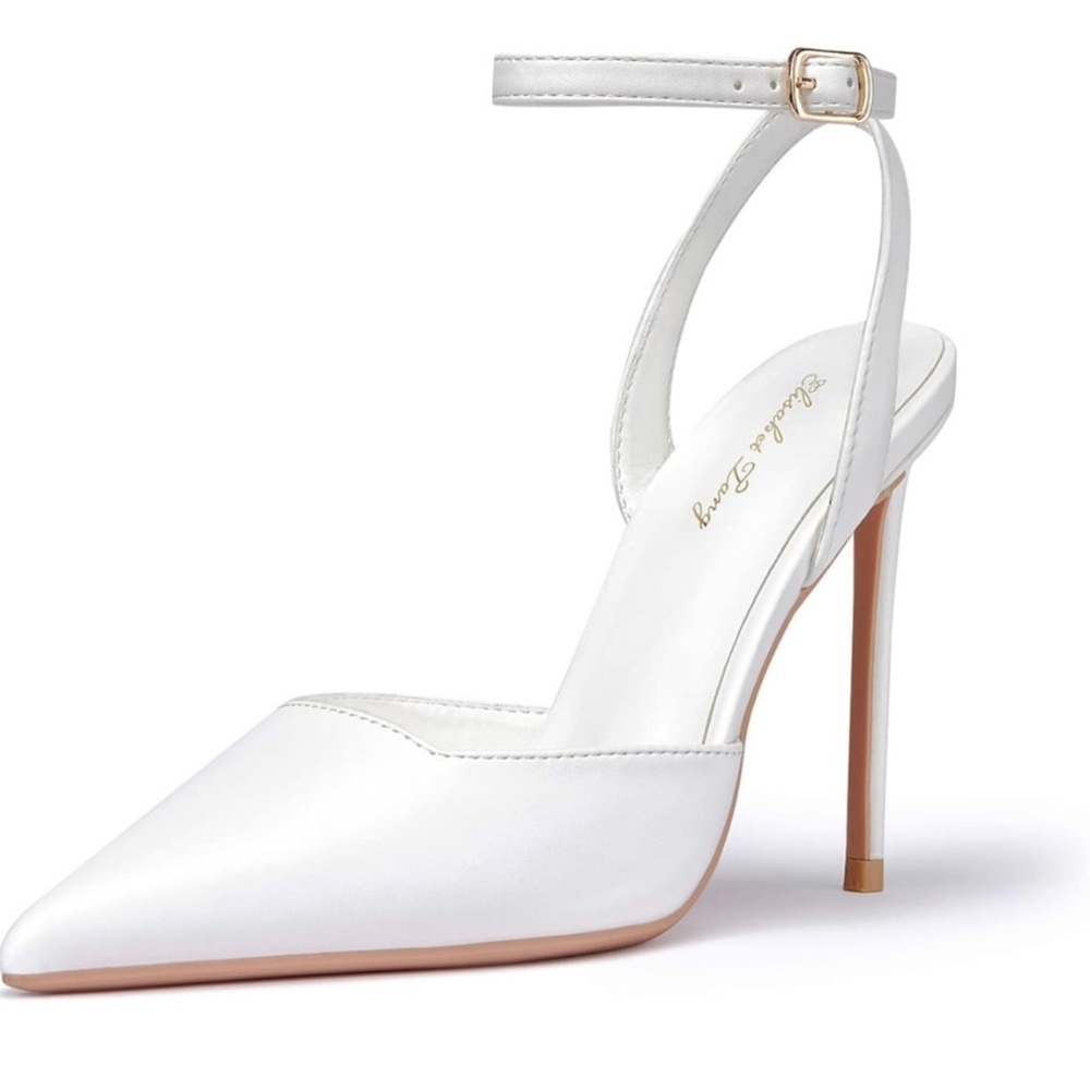 Elisabet Tang High Heels, Women's Strappy Closed Toe Stiletto Pumps